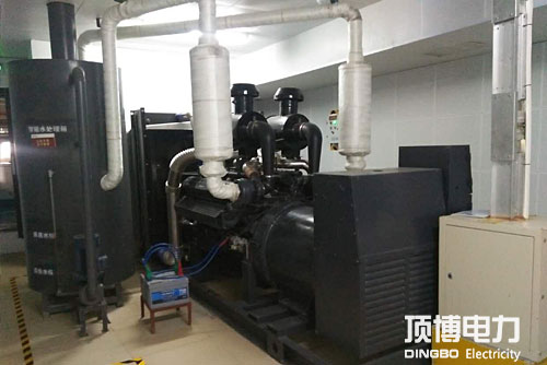贺顶博电力签订柳州彰泰置业有限公司750KW上柴柴油发电机​组
