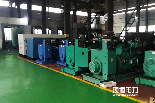 顶博电力中标钦州中西医结合医院用广西顶博发电机组制造